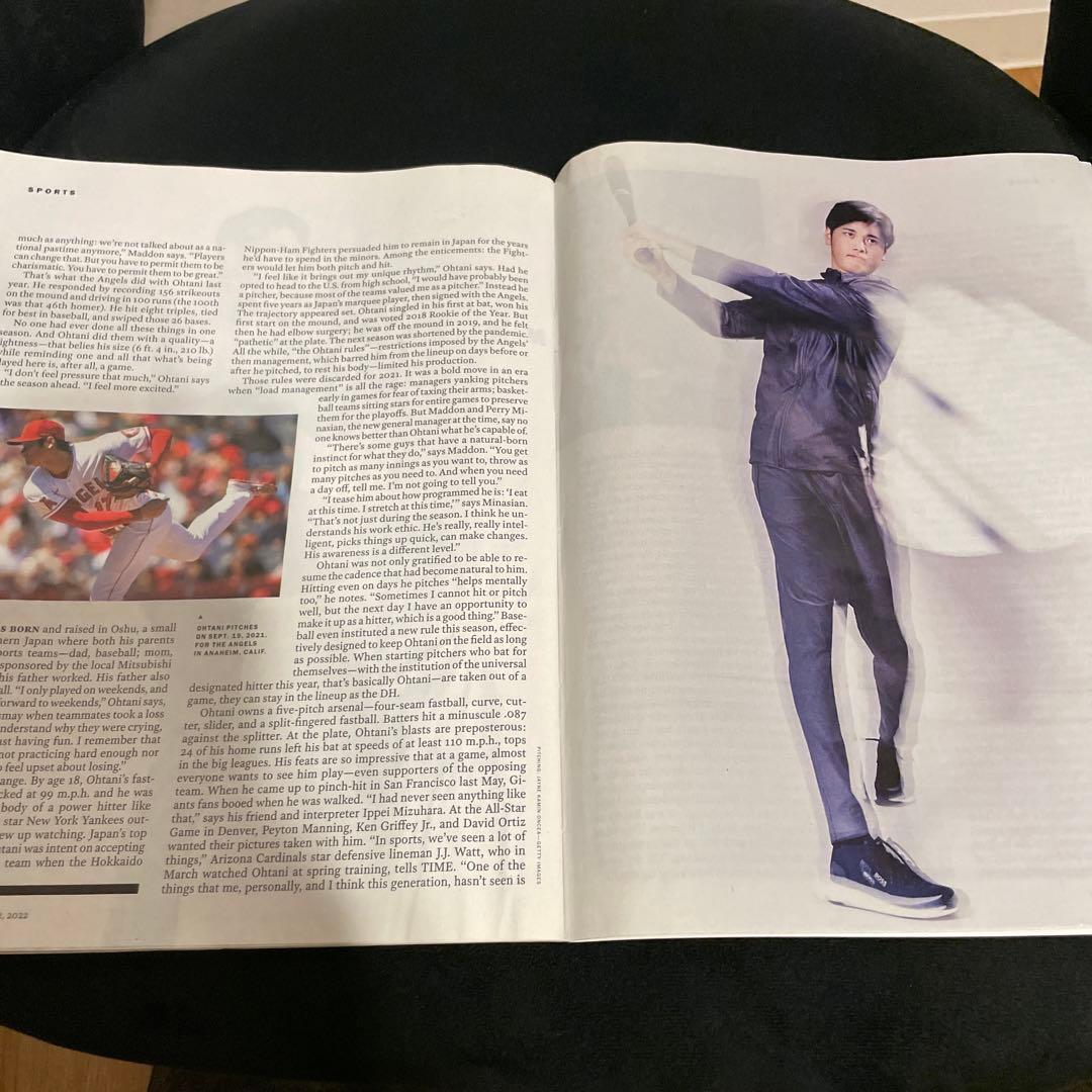 破産FTX×大谷翔平 TIME紙 2022.MAY