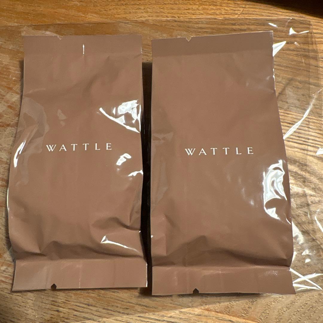 WATTLE クッションファンデーション マットカバー2個