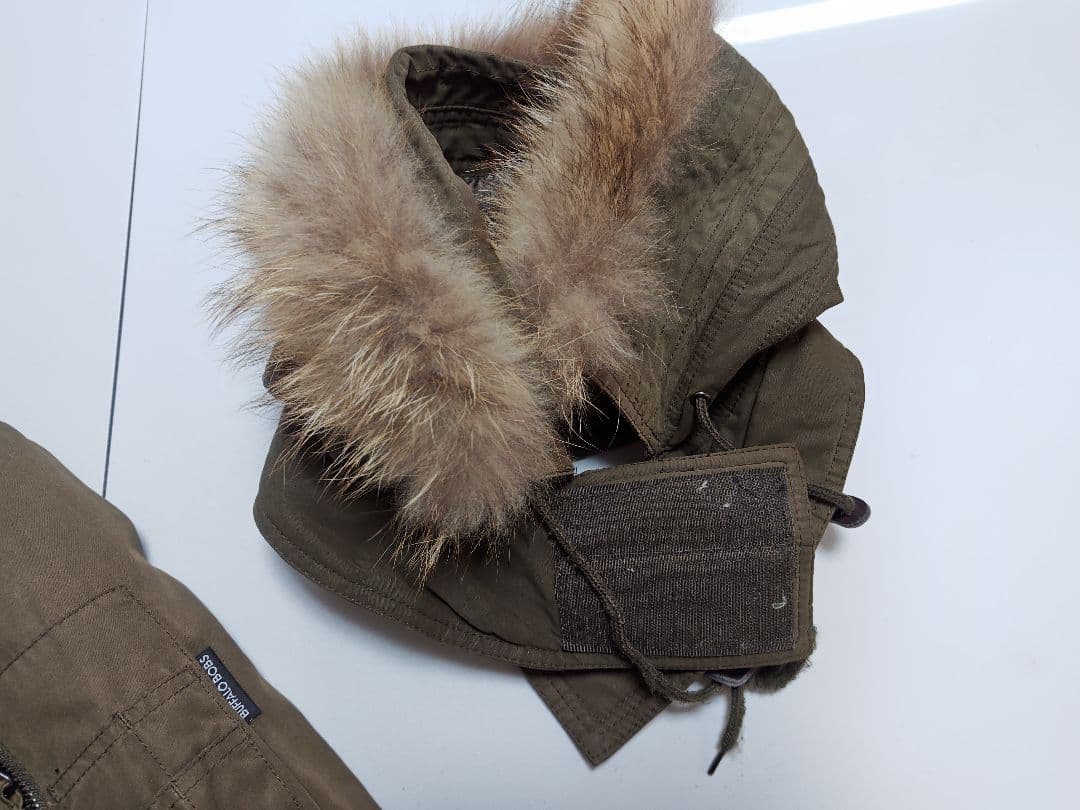 BUFFALO BOBS バッファローボブズ ファー付き ダウンモッズコート