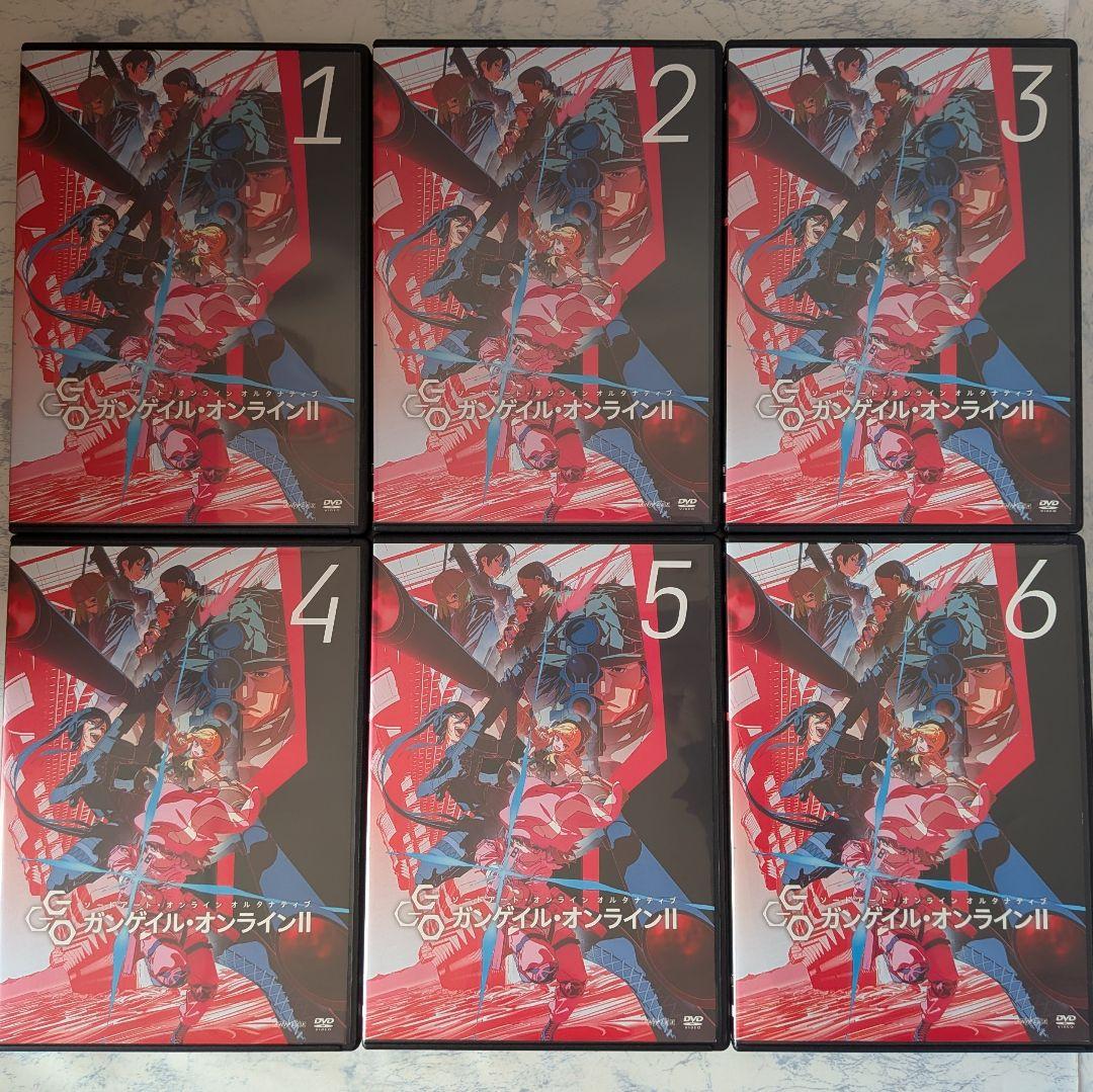 DVD　SAO 1、2、3、4期、Ex、劇場版、ガンゲイル 1、2期　全50巻