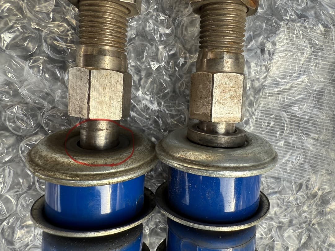 調整可能 スタビライザーリンク ブルー