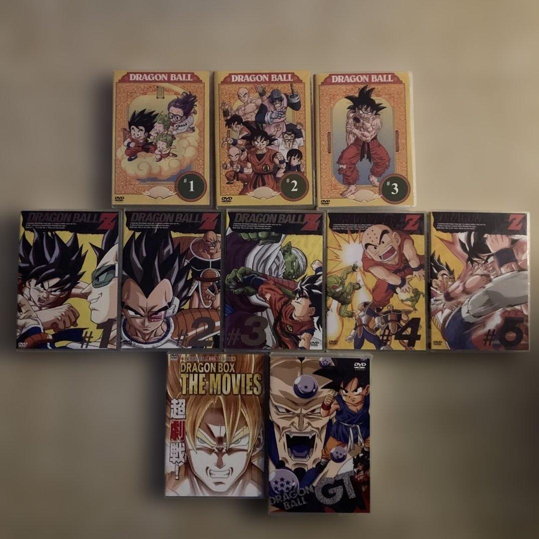 DVDBOX ドラゴンボール+Z+GT+劇場版