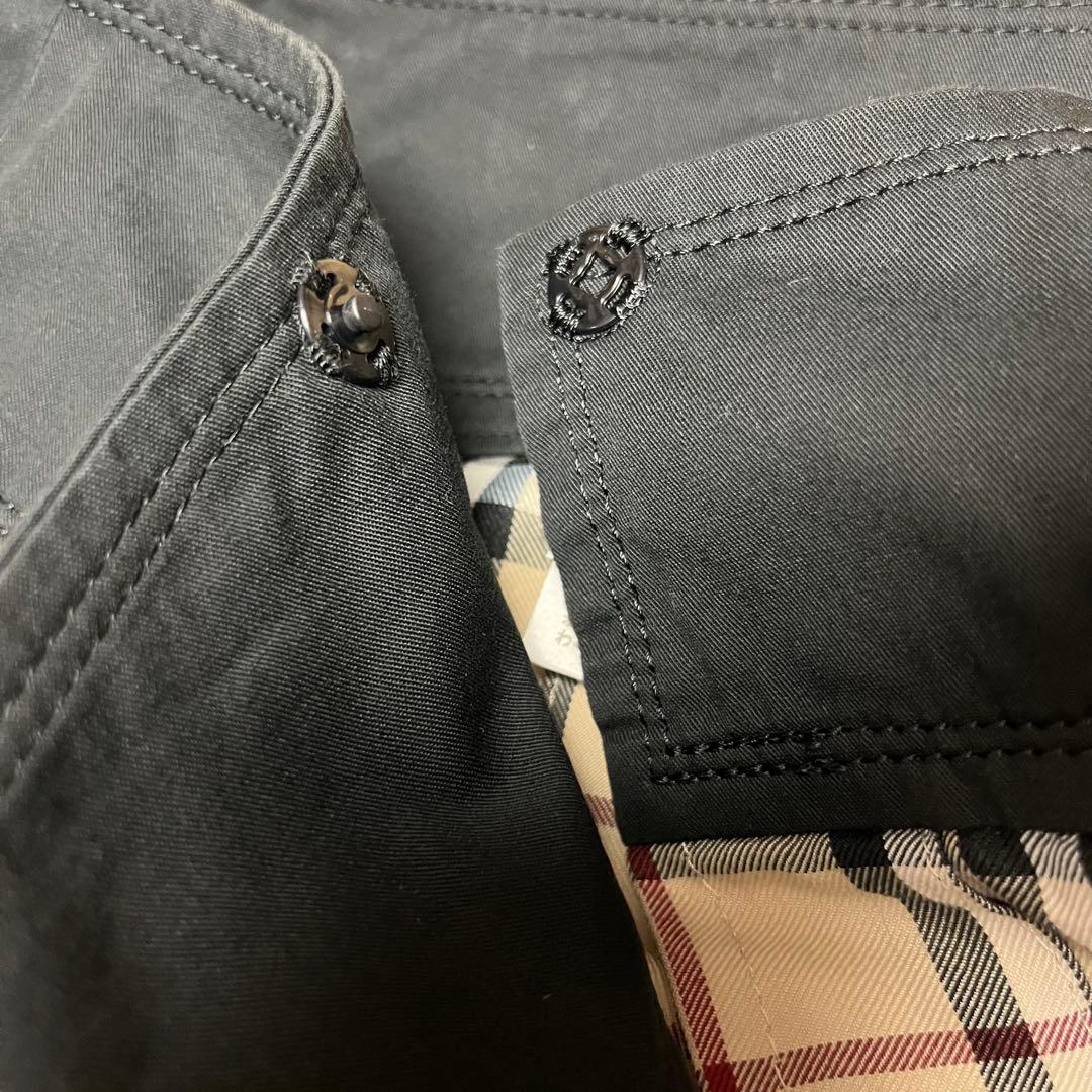 OK様　【美品】バーバリーブルーレーベル ノバチェック プリーツ ラップスカート