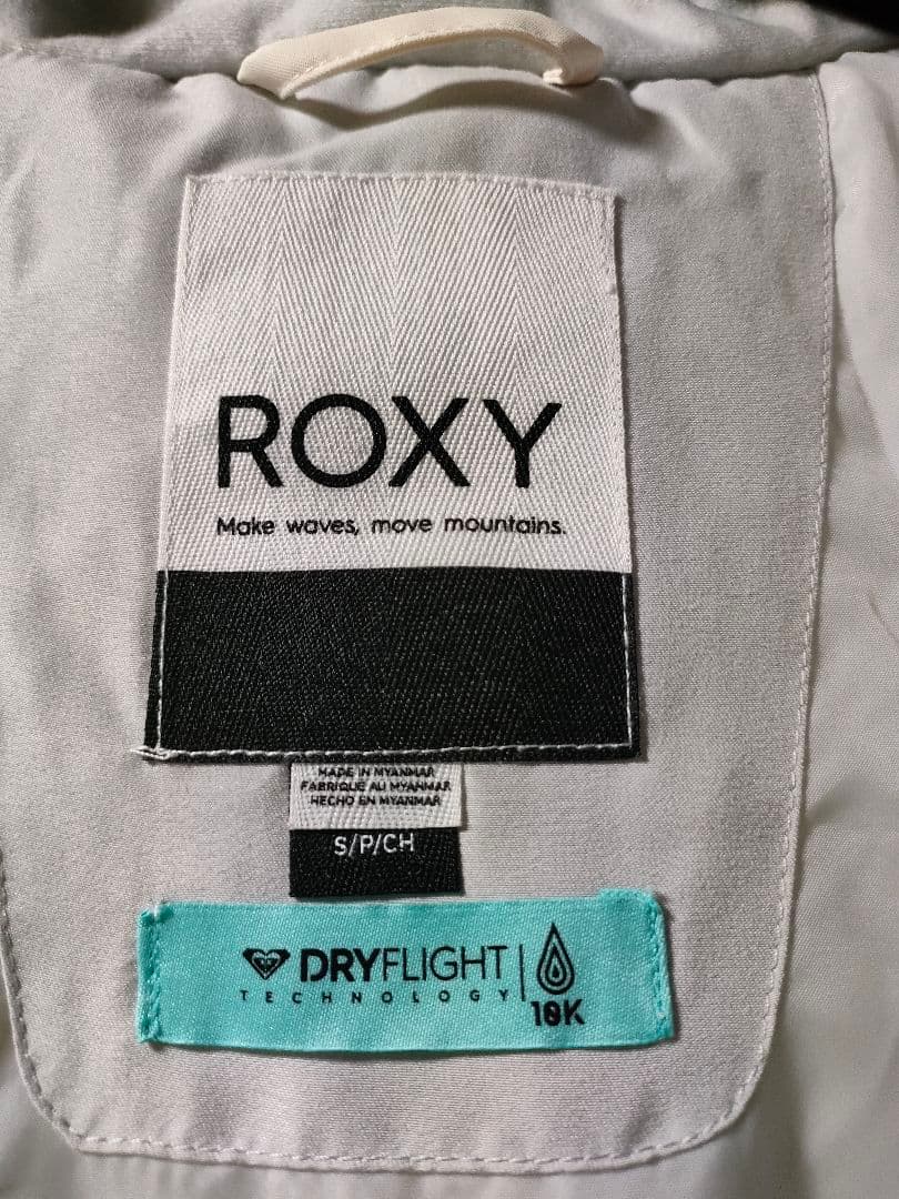 ROXY スノーボード スキー ウエア ホワイト 白 S