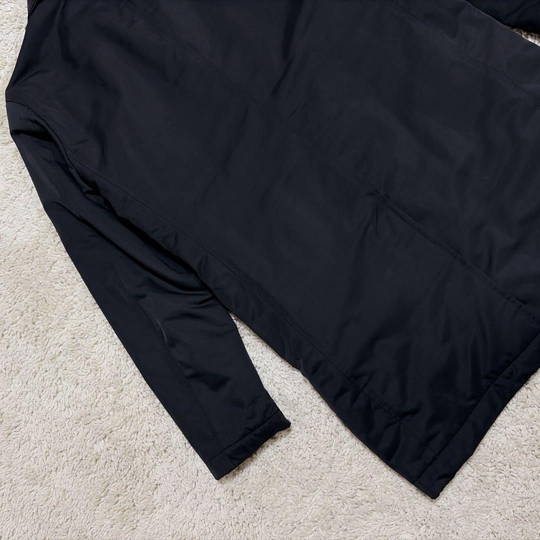 極美品✨オニツカタイガー 中綿コート 比翼 ナイロン THERMOLIFE 黒