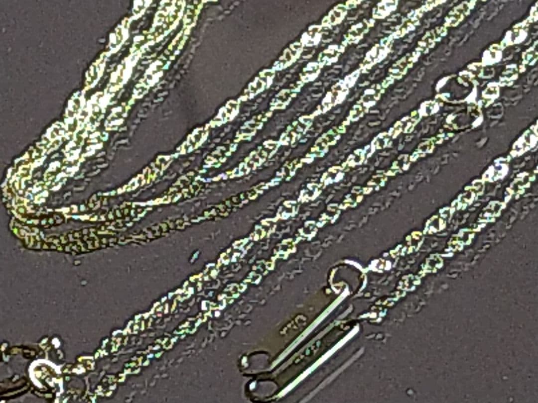 ★最終価格★♡極美品♡【agete】K10スクリューチェーン45cm