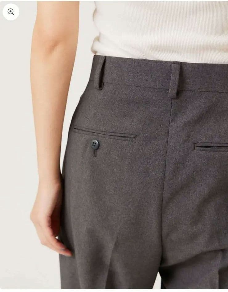 THE SHINZONE　クライスラーパンツ　グレー　34