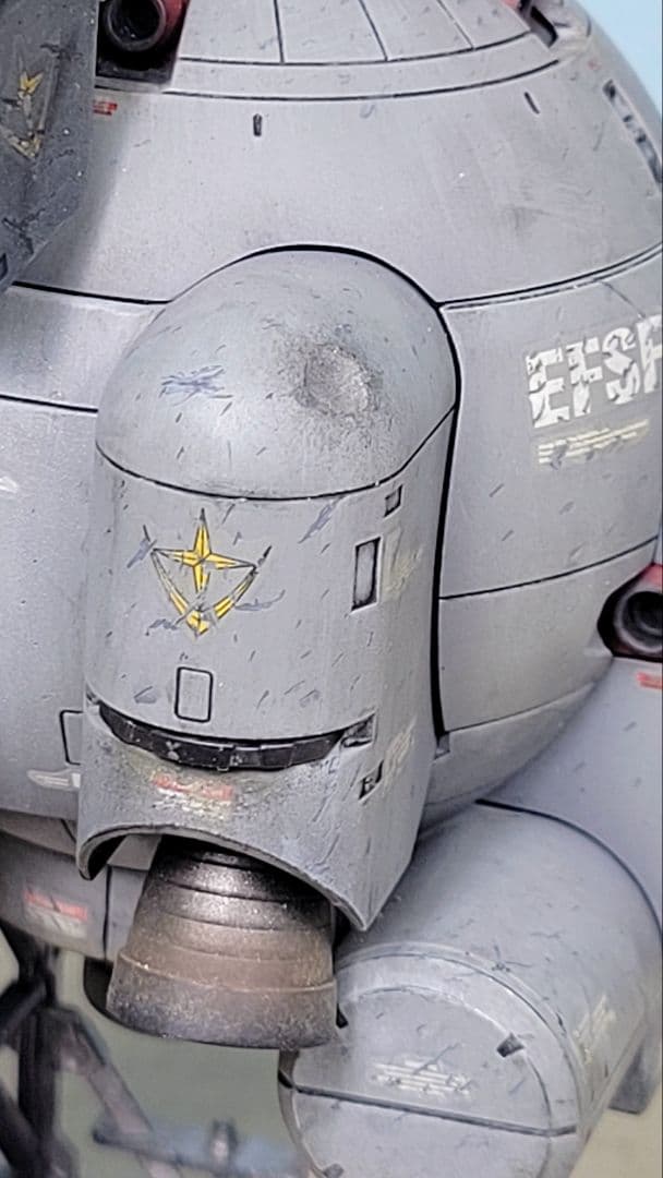 ガンプラ MG 1/100 RB-79 ボール(シャークマウス仕様) 完成品