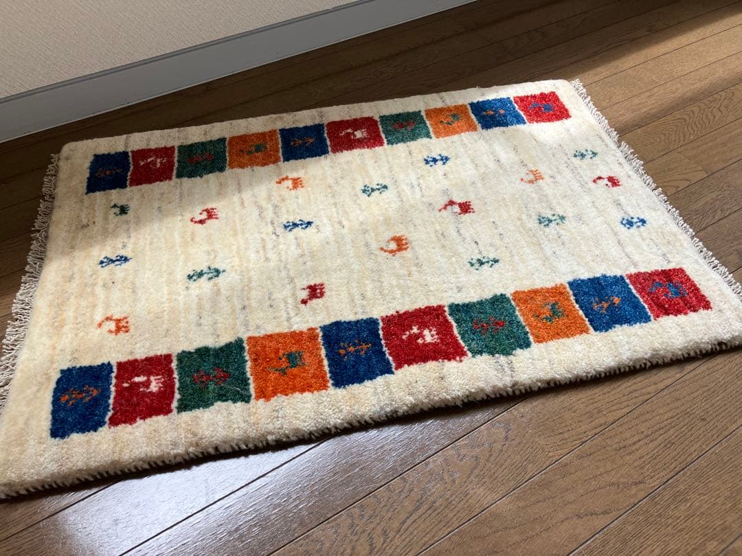ギャッベ　マット　60×90cm
