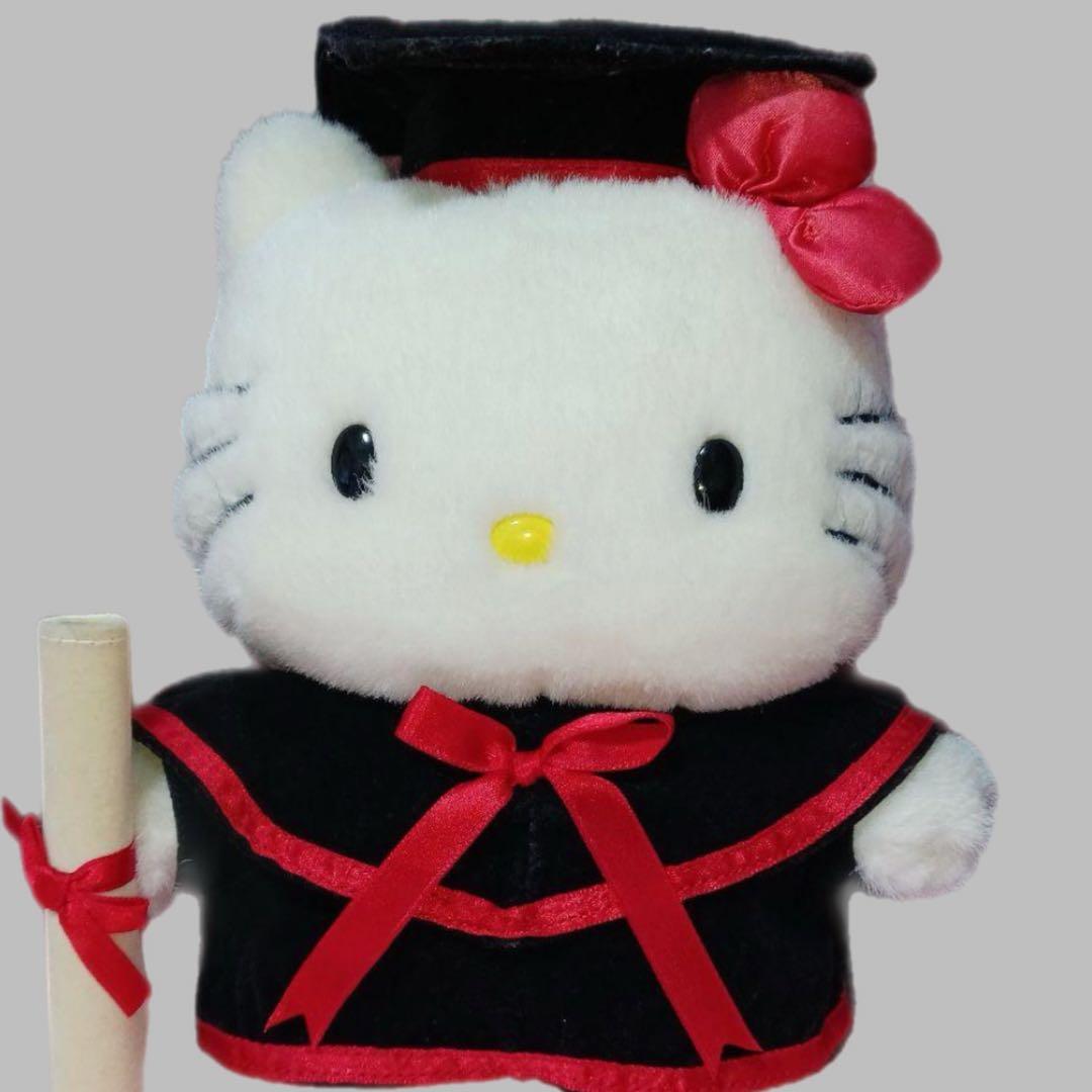 ハローキティ 卒業式 ぬいぐるみ