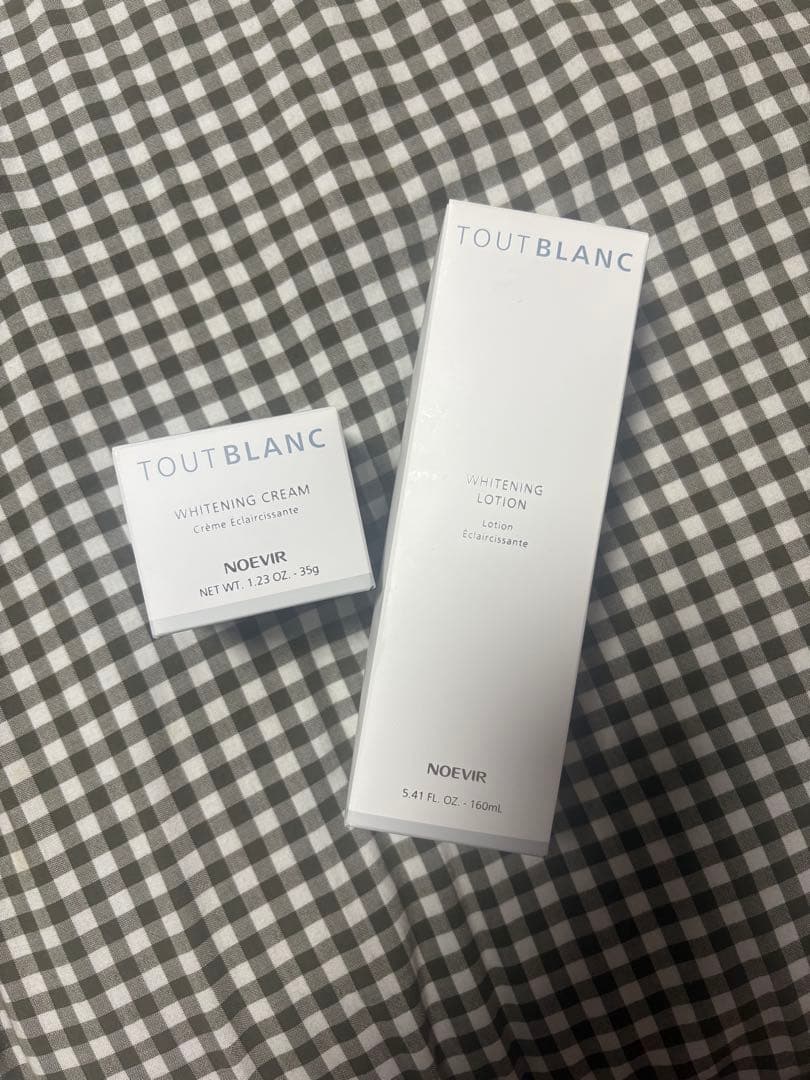 TOUTBLANC トゥブラン 化粧水＆クリーム