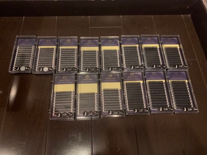 まつげエクステ　ブラウン　セーブル　美楽