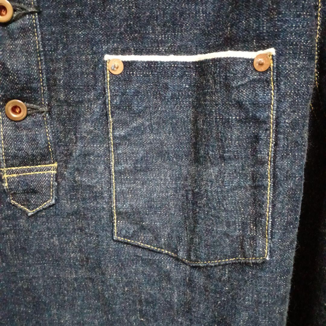 FOB FACTORY デニムプルオーバージャケット G-3 サイズ38