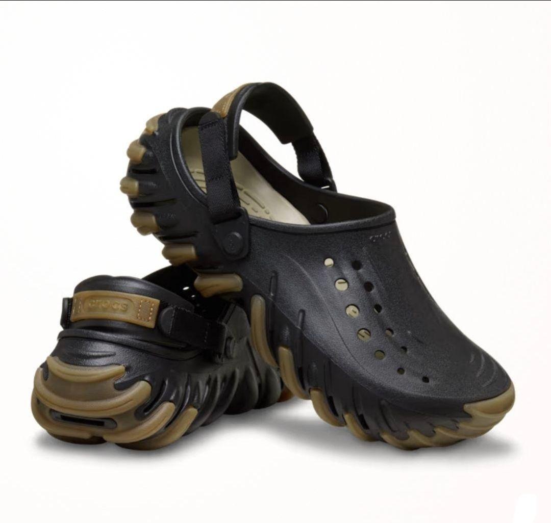 新品未使用　crocs　エコー ガム RO クロッグ　27 クロックス　厚底