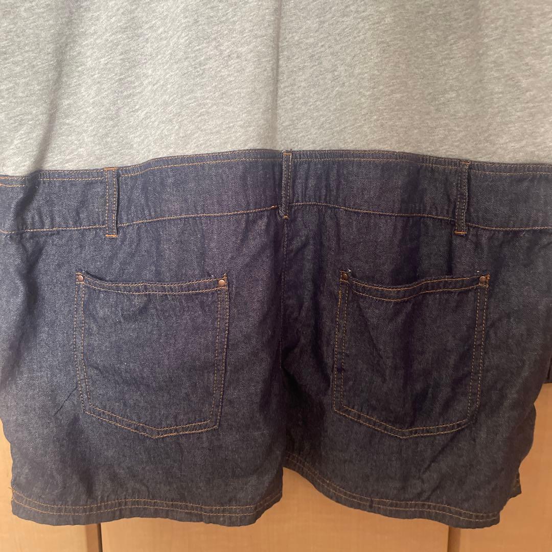 お値下げ新品タグ付DRUG STORE'S ドッキンチュニックパーカートレーナー