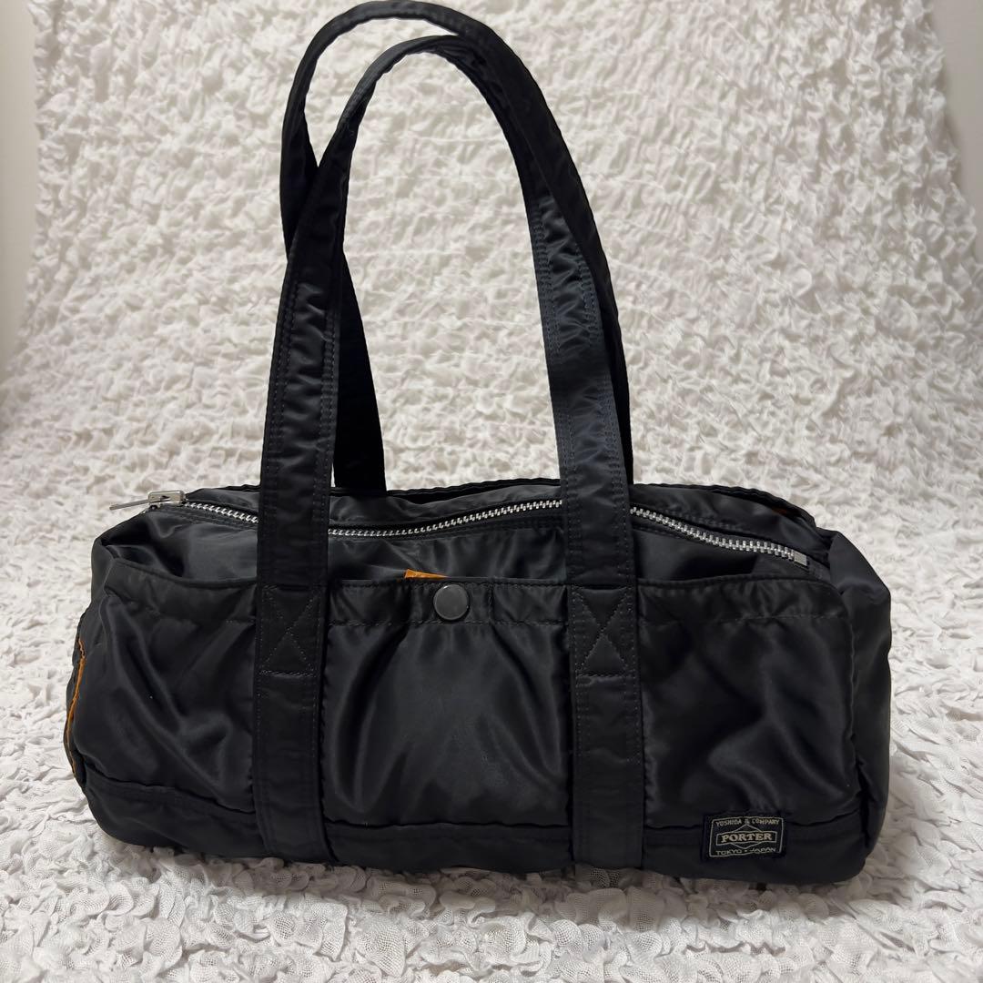 【美品・廃盤・希少】ポーター　タンカー　ボストンバッグ　ダッフルバッグ　黒