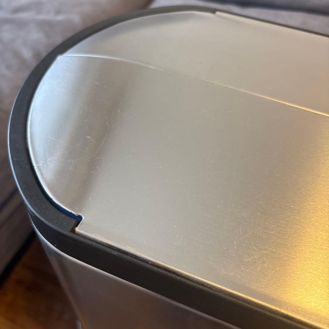 simplehuman 30Lゴミ箱 ペダル式 バタフライステップ ステンレス