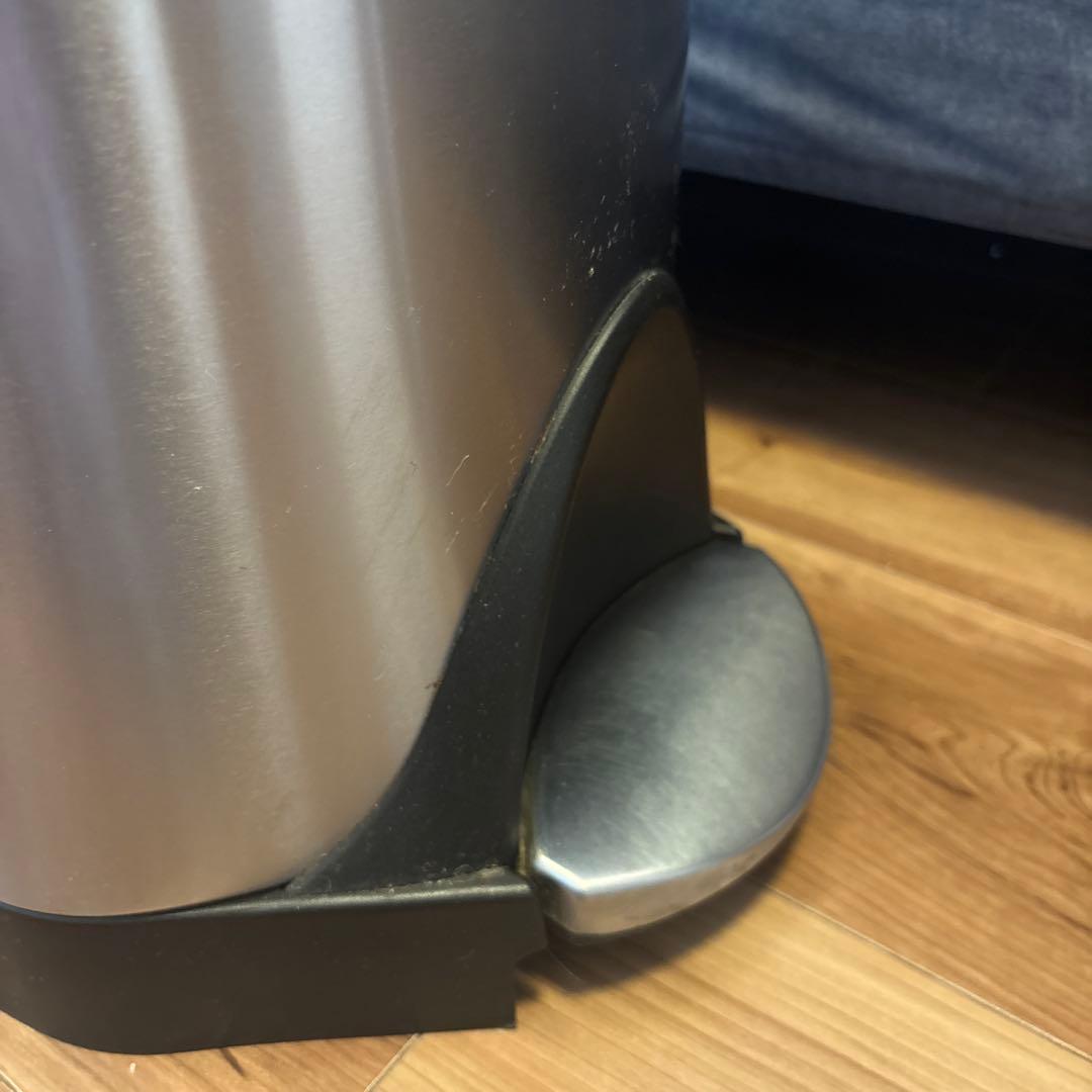simplehuman 30Lゴミ箱 ペダル式 バタフライステップ ステンレス