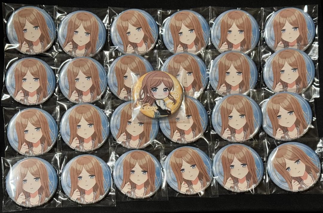 長崎そよ 缶バッジ 25点セット 雨にそよいで晴れを請う２ ゲーマーズ特典