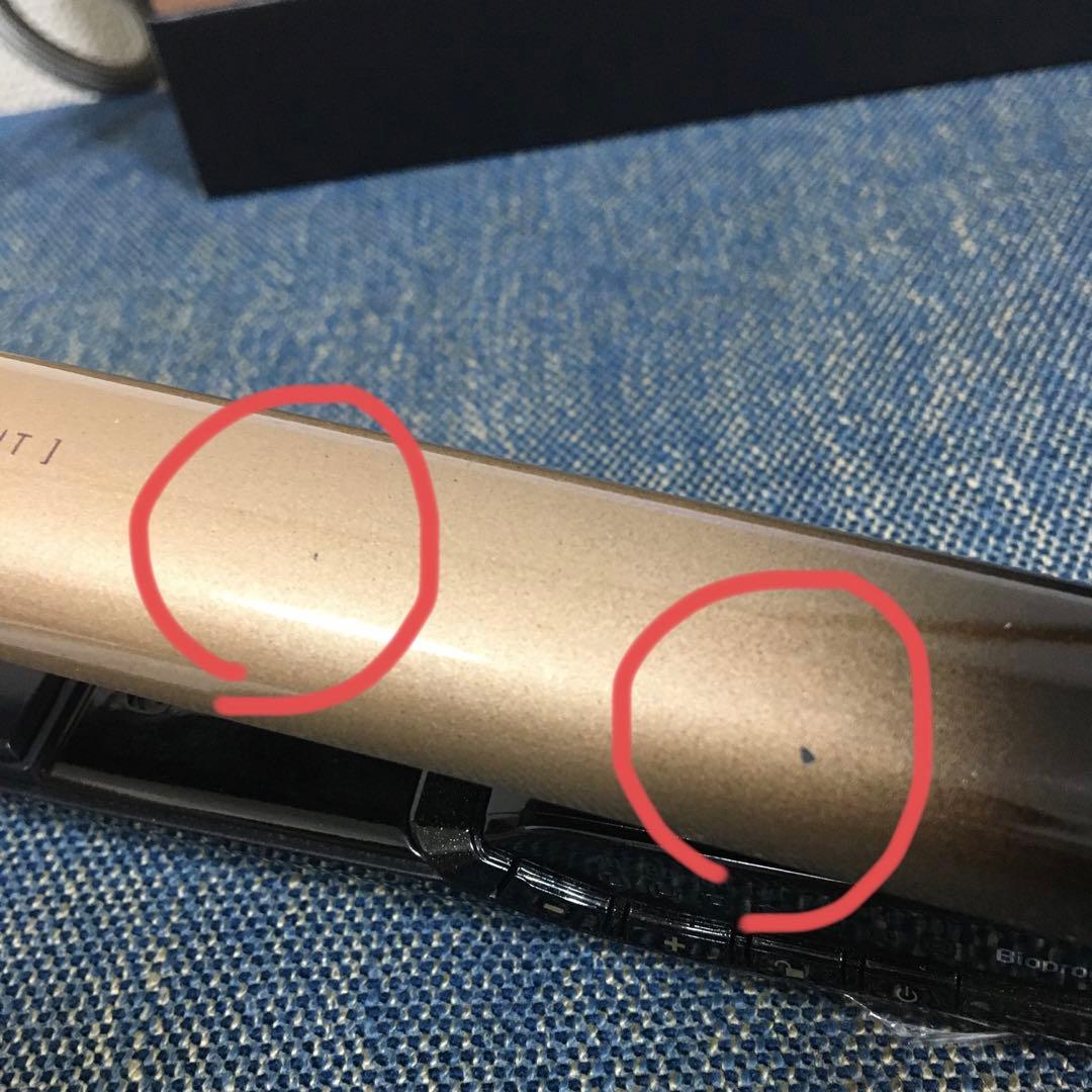 動作良好 うめだ阪急購入 ヘアビューロン　4d ストレートアイロン