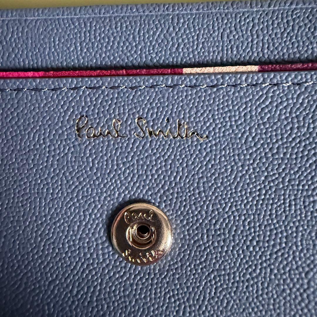 未使用 Paul Smith ポールスミス ラブレター 名刺入れ アイスグレー