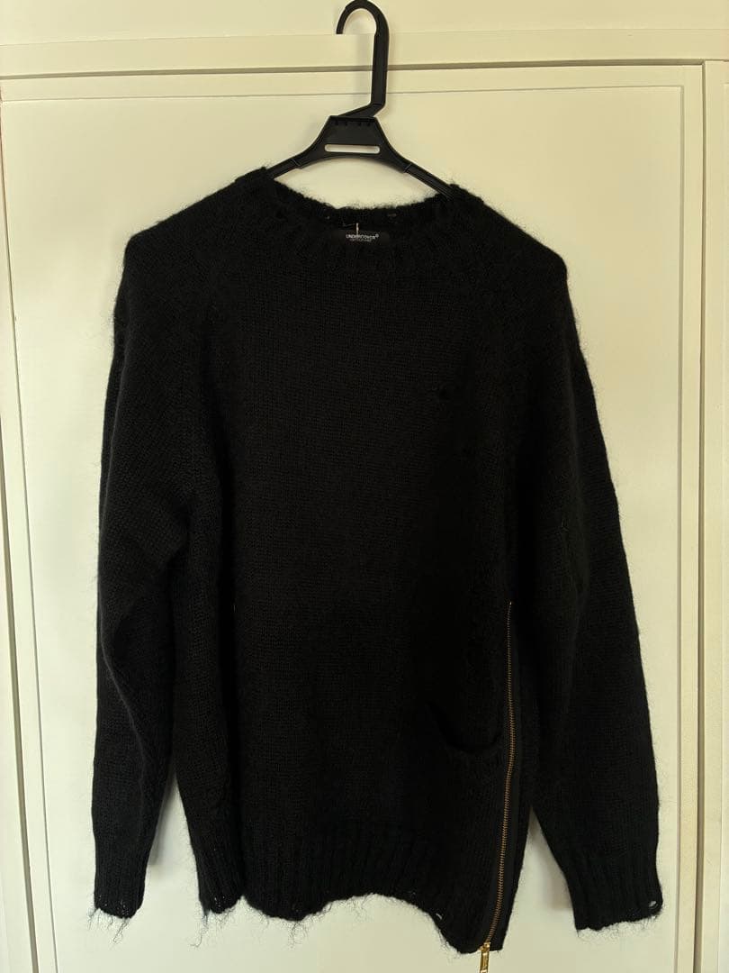 UNDERCOVER モヘアニットブラック　新品　サイズ4