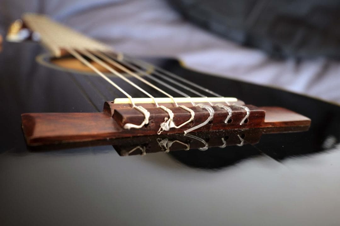 Master Graft BK ミニエレアコ　ガットギター ペグGOTOH交換