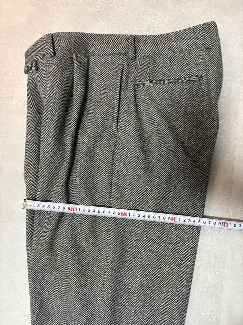 【NEAT】ヘリンボーン スラックス