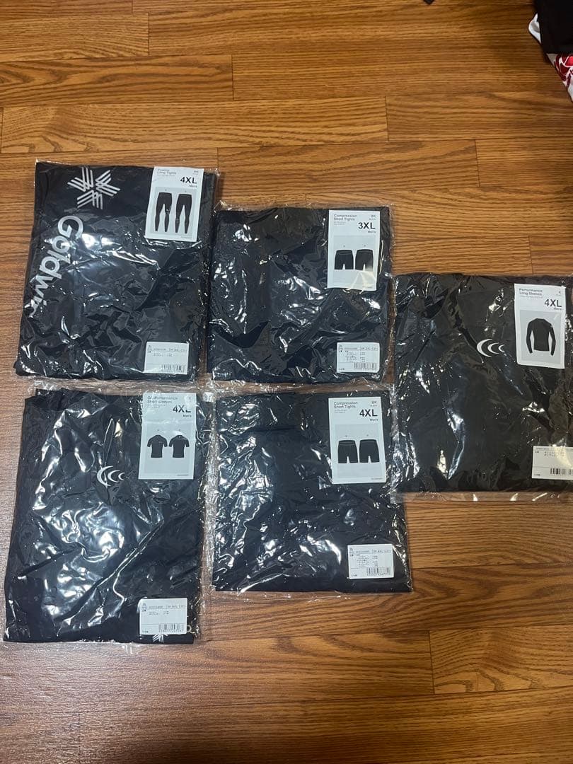 C3fit ラグビーアンダーシャツセット　サイズ2種