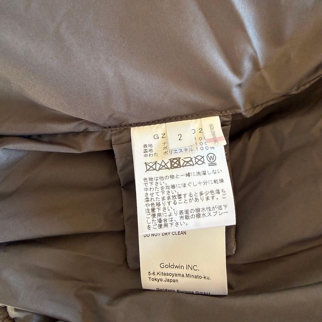 Goldwin 0　クラウドヘリコイドパーカー　2　中綿入り