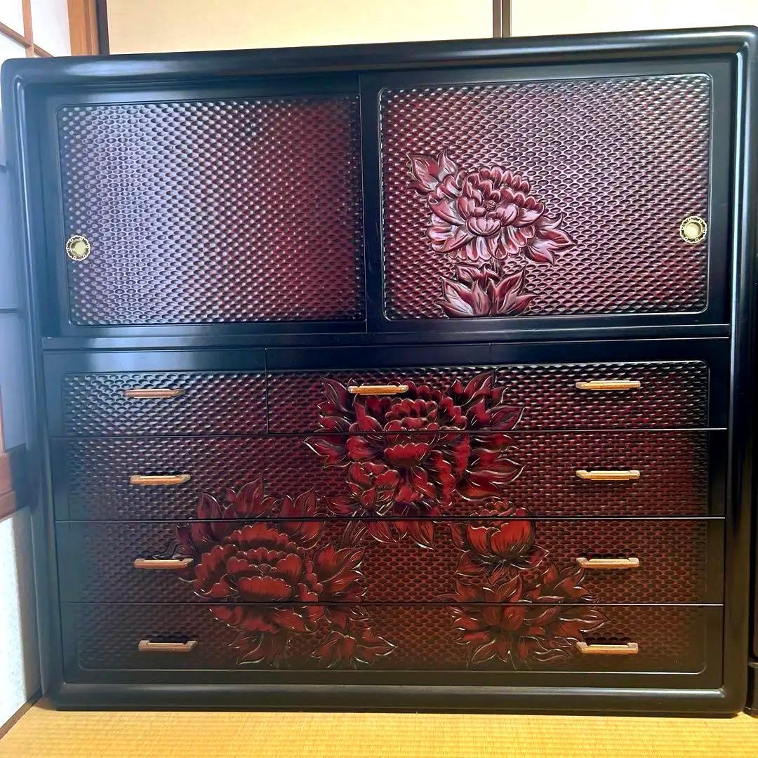 【鎌倉彫】箪笥　ダンス