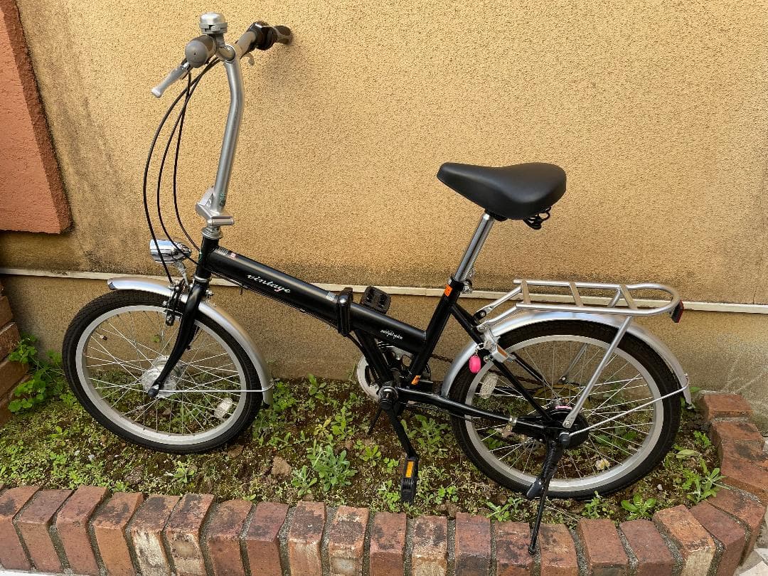 【美品】折りたたみ自転車　シマノ3段変速　20インチ