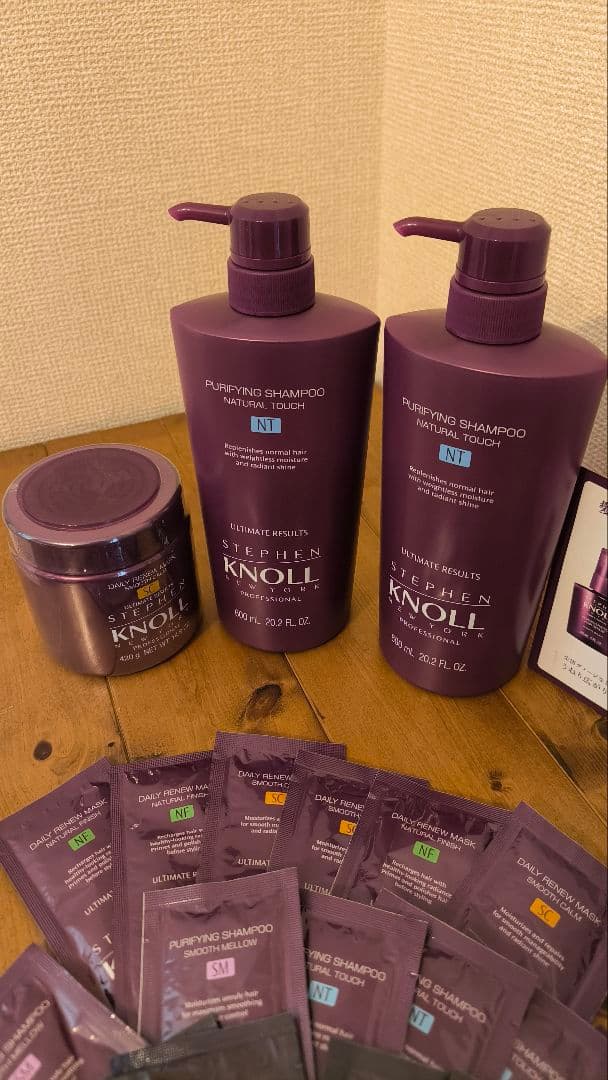 スティーブンノル　プロフェッショナル　コアリューシャンプー＆トリートメントマスク