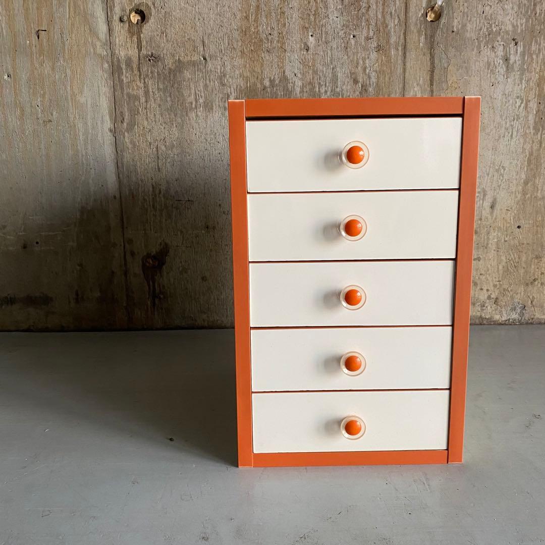 昭和レトロ　レトロポップ　ミニチェスト　小引き出し　ヴィンテージ