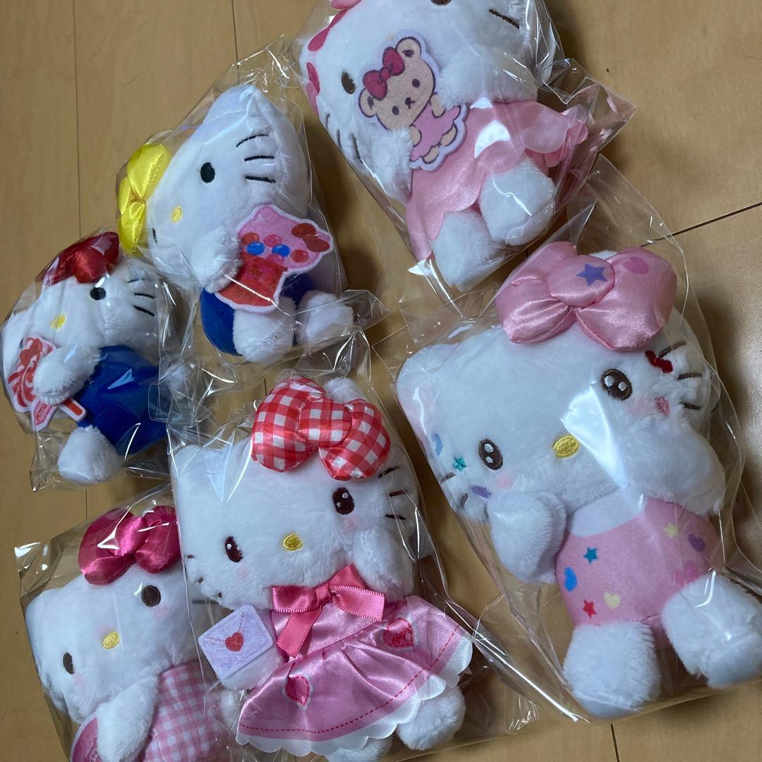 【即購入ok!!】ハローキティマスコットコレクション 6種コンプリートセット