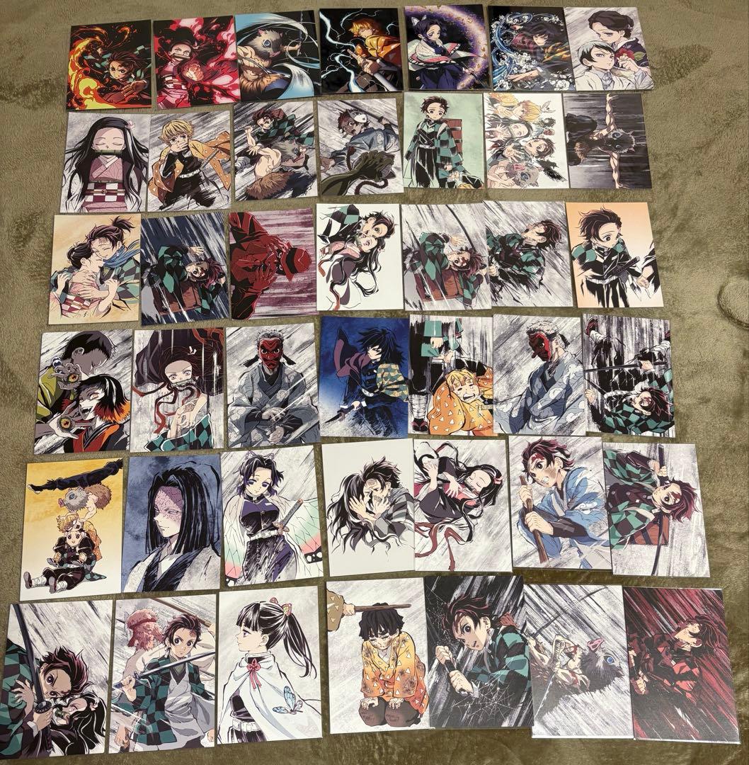 鬼滅の刃　ポストカード　62枚セット