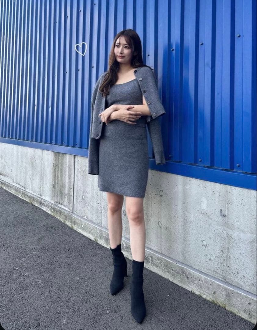 FRAY I.D ラクーンニットセットアップ