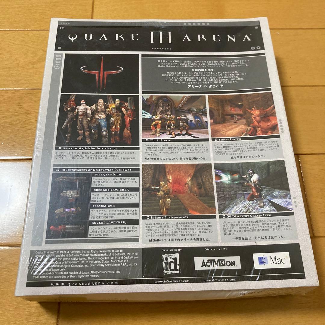 新品未開封　MAC版　Quake 3 Arena