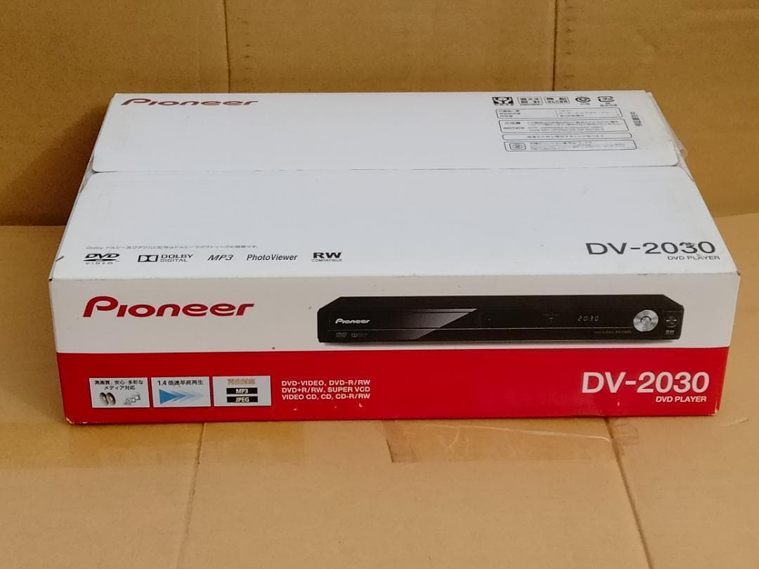 展示品新品未使用 Pioneer DV-2030 早見再生機能 DVDプレーヤー