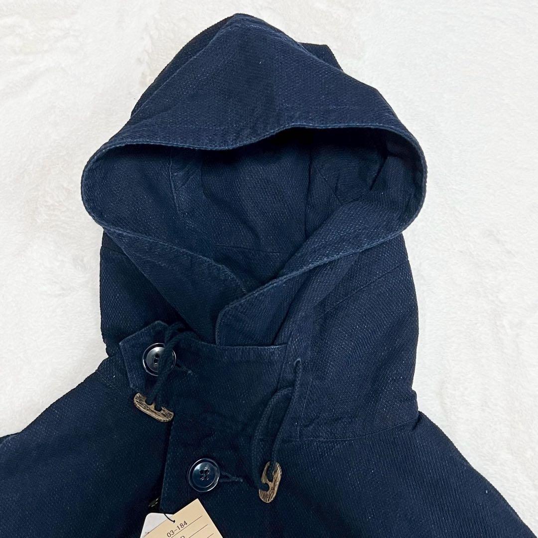新品 完売品 MOMOTAROJEANS インディゴ モッズコート Lサイズ