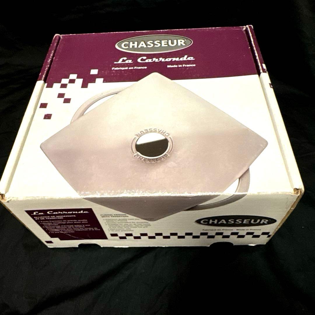 CHASSEUR シャスール 鍋 カロンド 20cm ホワイト
