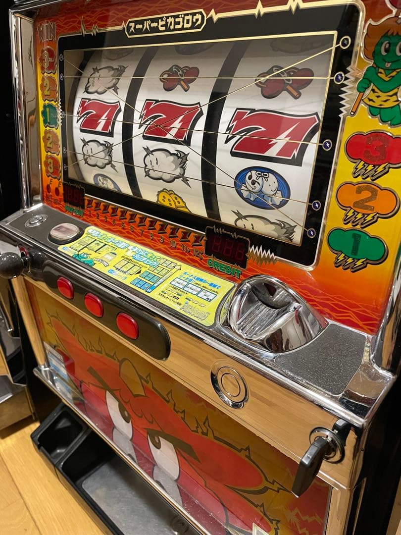 パチスロ　実機　4号機　スーパーピカ吾郎