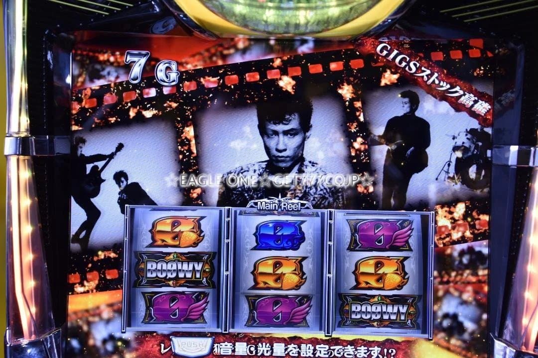 【入手困難】★SパチスロBOOWY SV★D-light★GIGS★ジャンク★