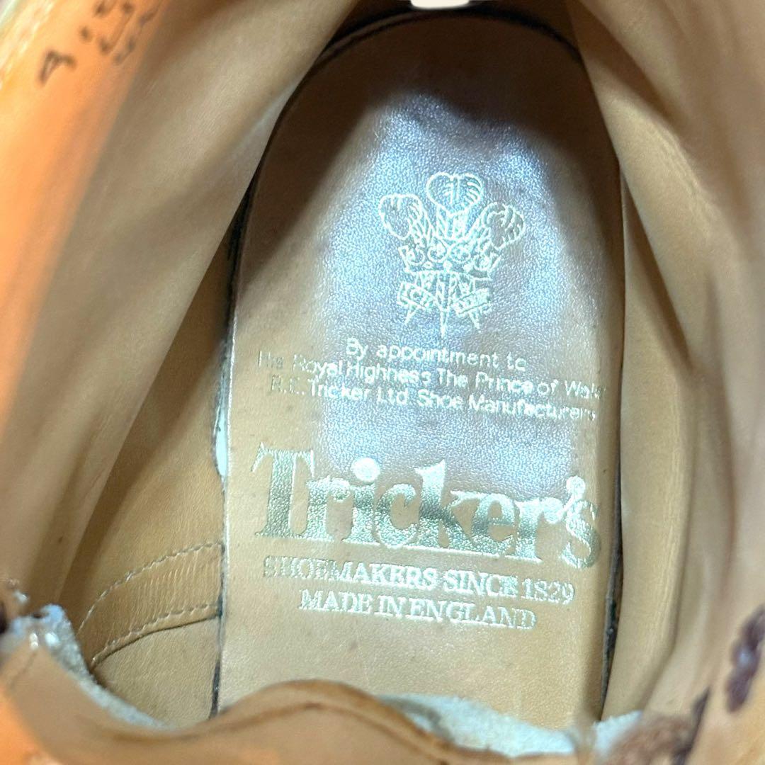 【美品】Tricker's トリッカーズ　L5180カントリーブーツ　ダイナイト