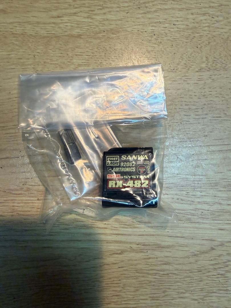 【新品未使用未開封】SANWA RX-482 2.4G アンテナレス