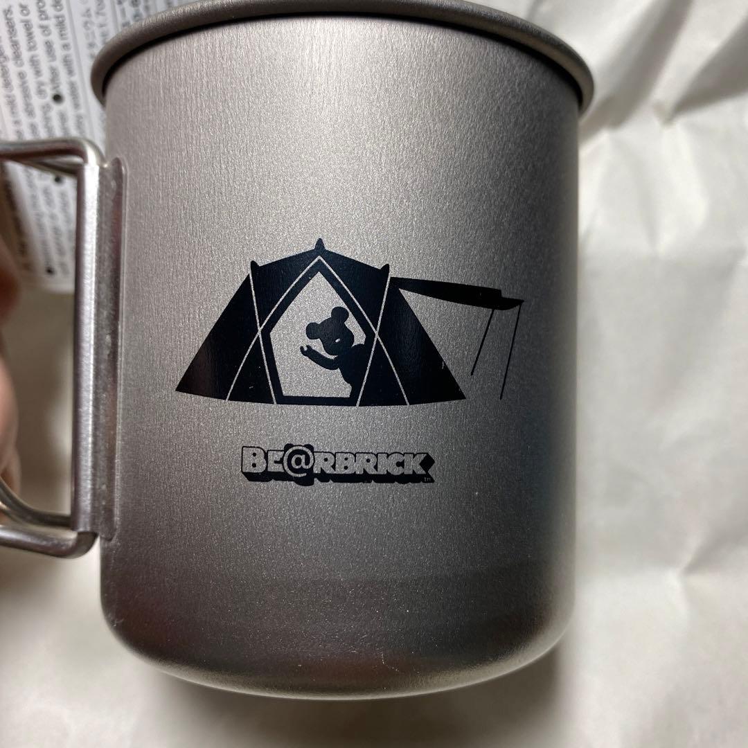 【限定】スノーピーク BE@RBRICK ベアブリック チタンシングルマグ300