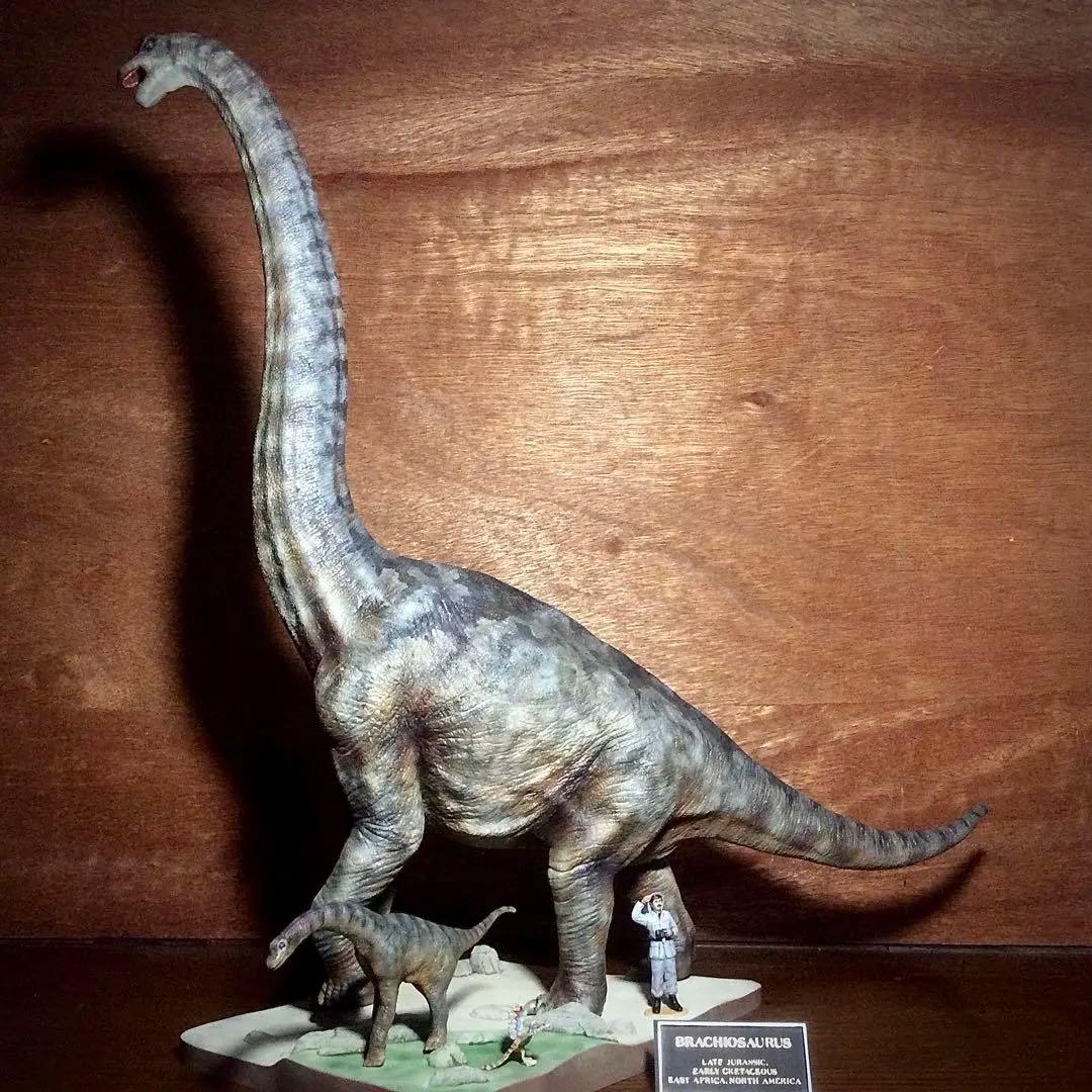 タミヤ ブラキオサウルス 情景セット 完成品！