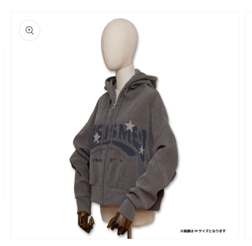 THIS IS ME:I ミーアイ　コーデュロイパーカー　L