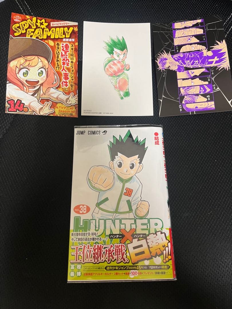 HUNTER×HUNTER ハンターハンター　全巻・帯付きチラシ付き、初版