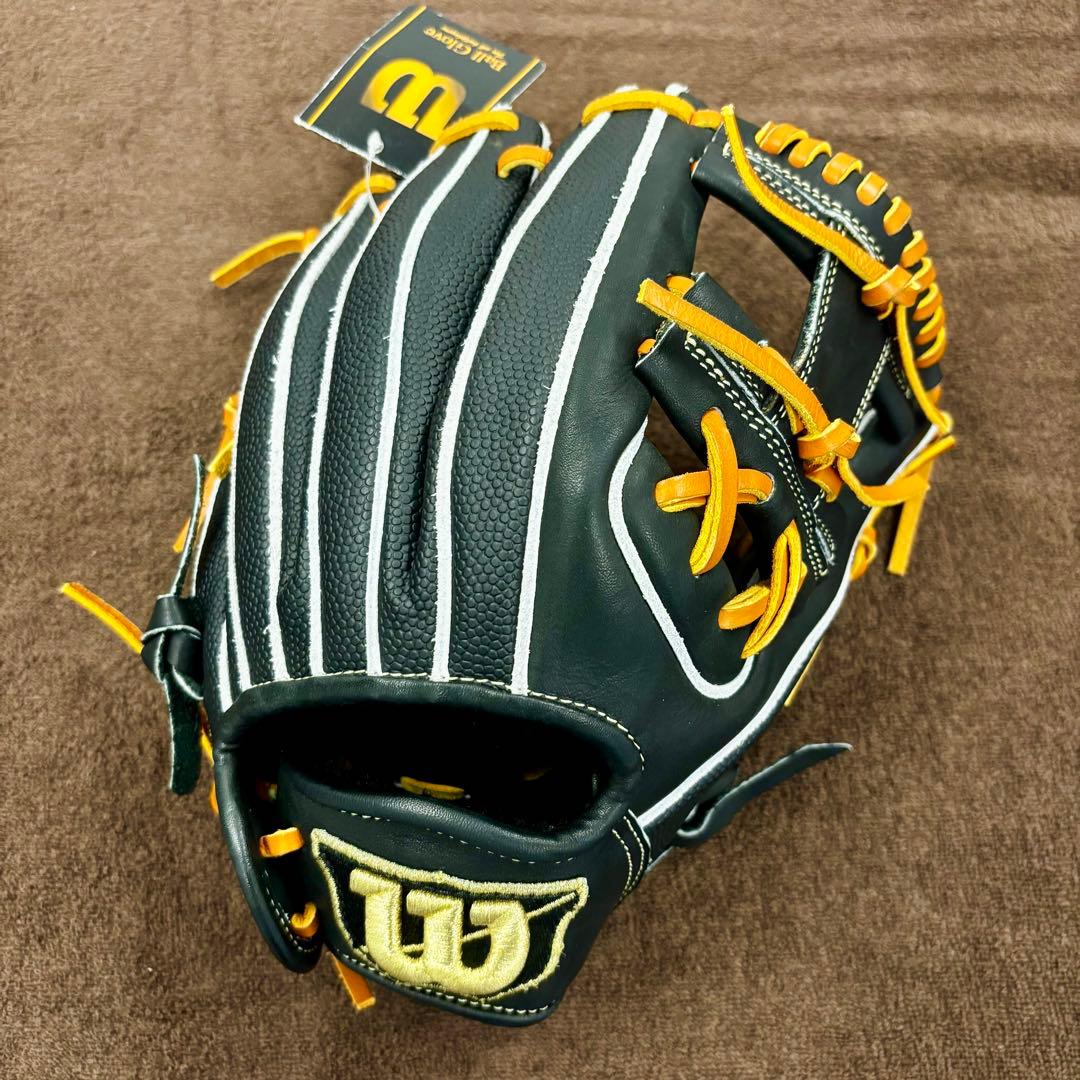 d*i様 新品 ウイルソン グローブ 少年軟式用 内野手用 10.75インチ ブ